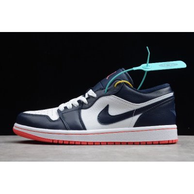 Nike Erkek Air Jordan 1 Low Obsidian Basketbol Ayakkabısı Türkiye - 828H6ETF